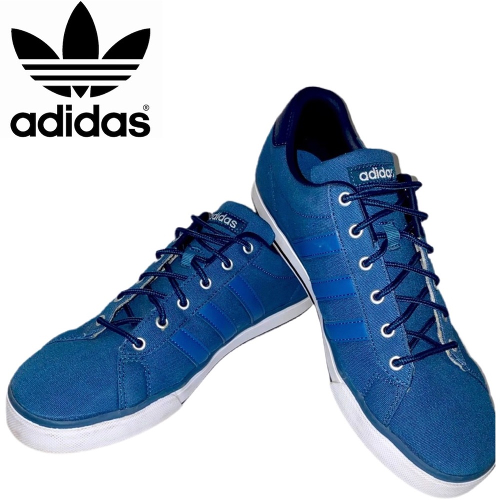 Adidas Art Blue on Blue sneakers Size 10 Mens
